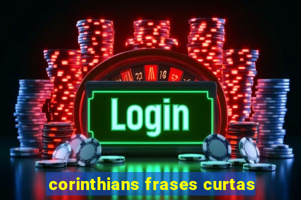 corinthians frases curtas